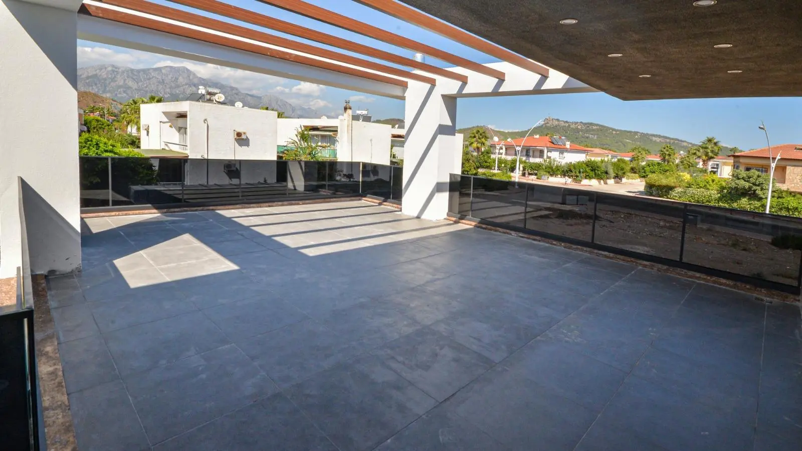 Large terrace
